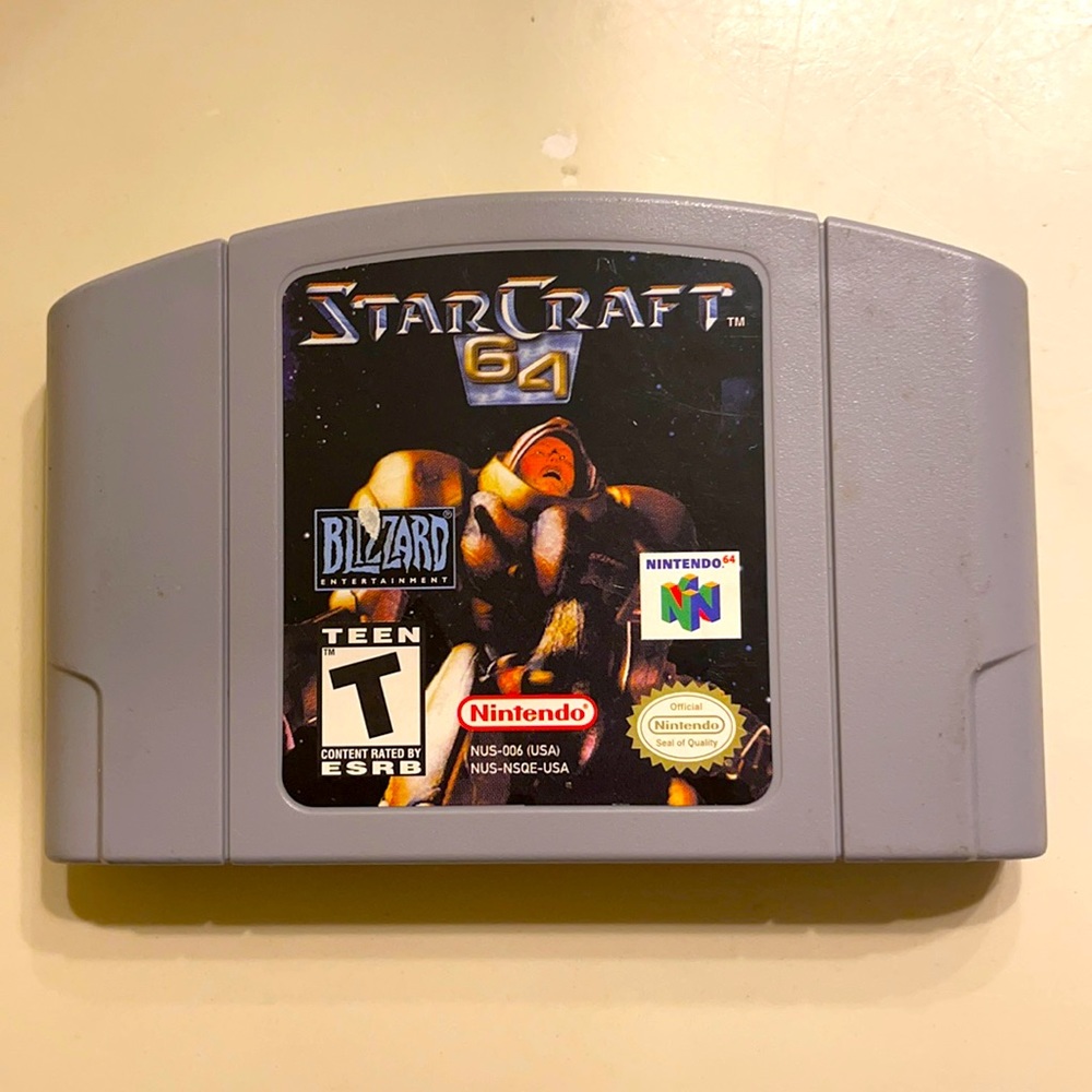 STAR CRAFT 64/NINTENDO 64
